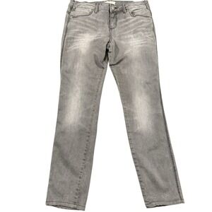 We The Free Straight Jeans Women's 29 Waist Black Wash Cotton Zip Fly 28" inseam